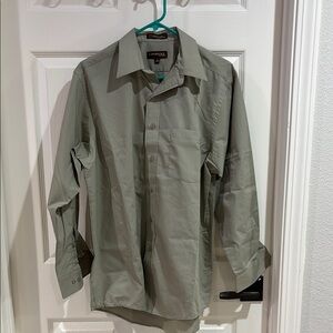 Cambridge Classics Olive Green Button-Up Shirt